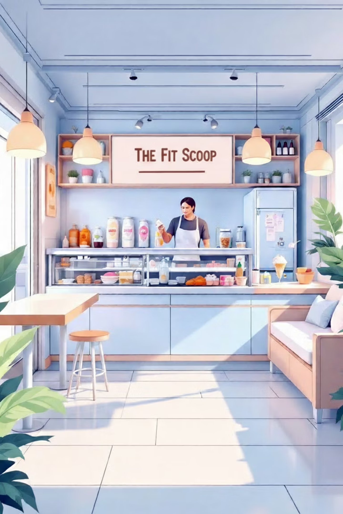 The Fit Scoop Packaging Mockup